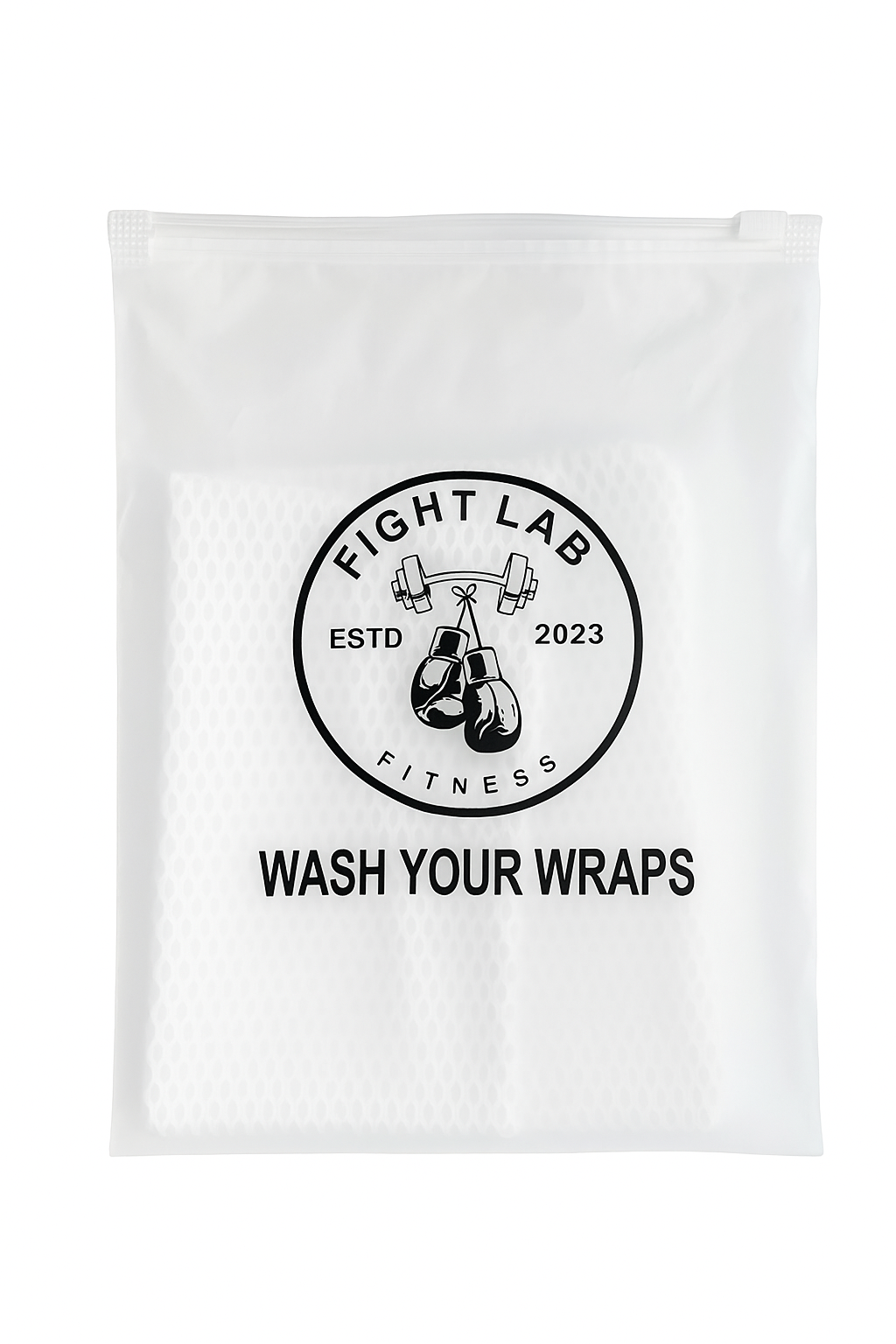 Wash Your Wraps mesh laundry bag, part of the Boxing Starter Kit
